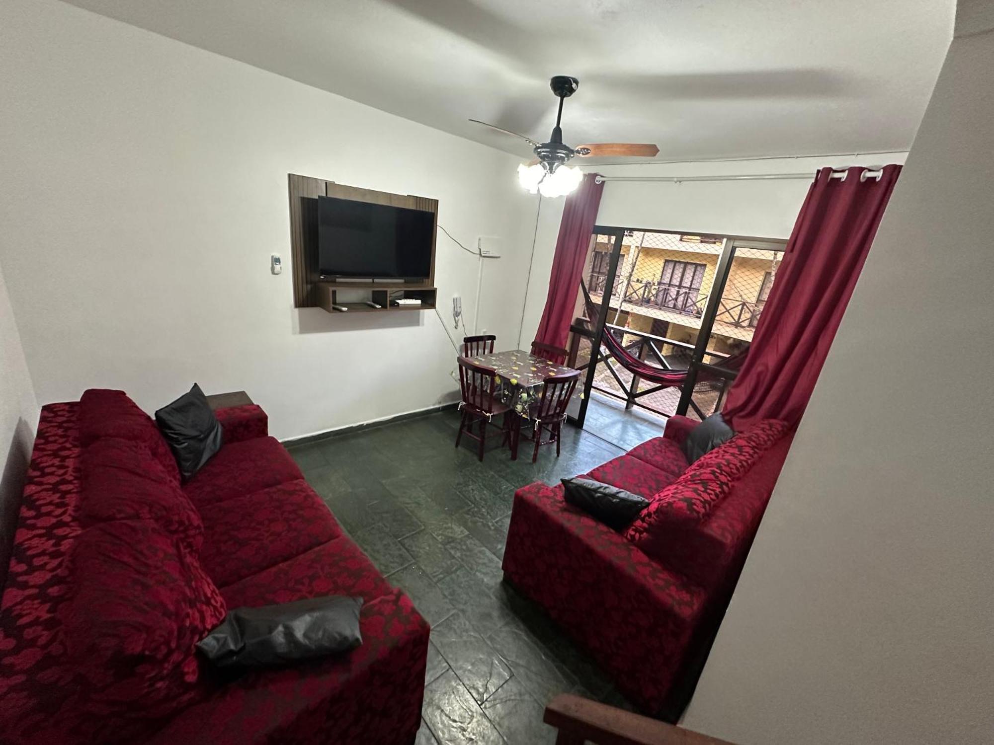 Triplex Piscina Churrasqueira Lava E Seca Wi-Fi E 2 Tvs Em Condominio Com 90M2 No Centro De Ubatuba Exterior photo