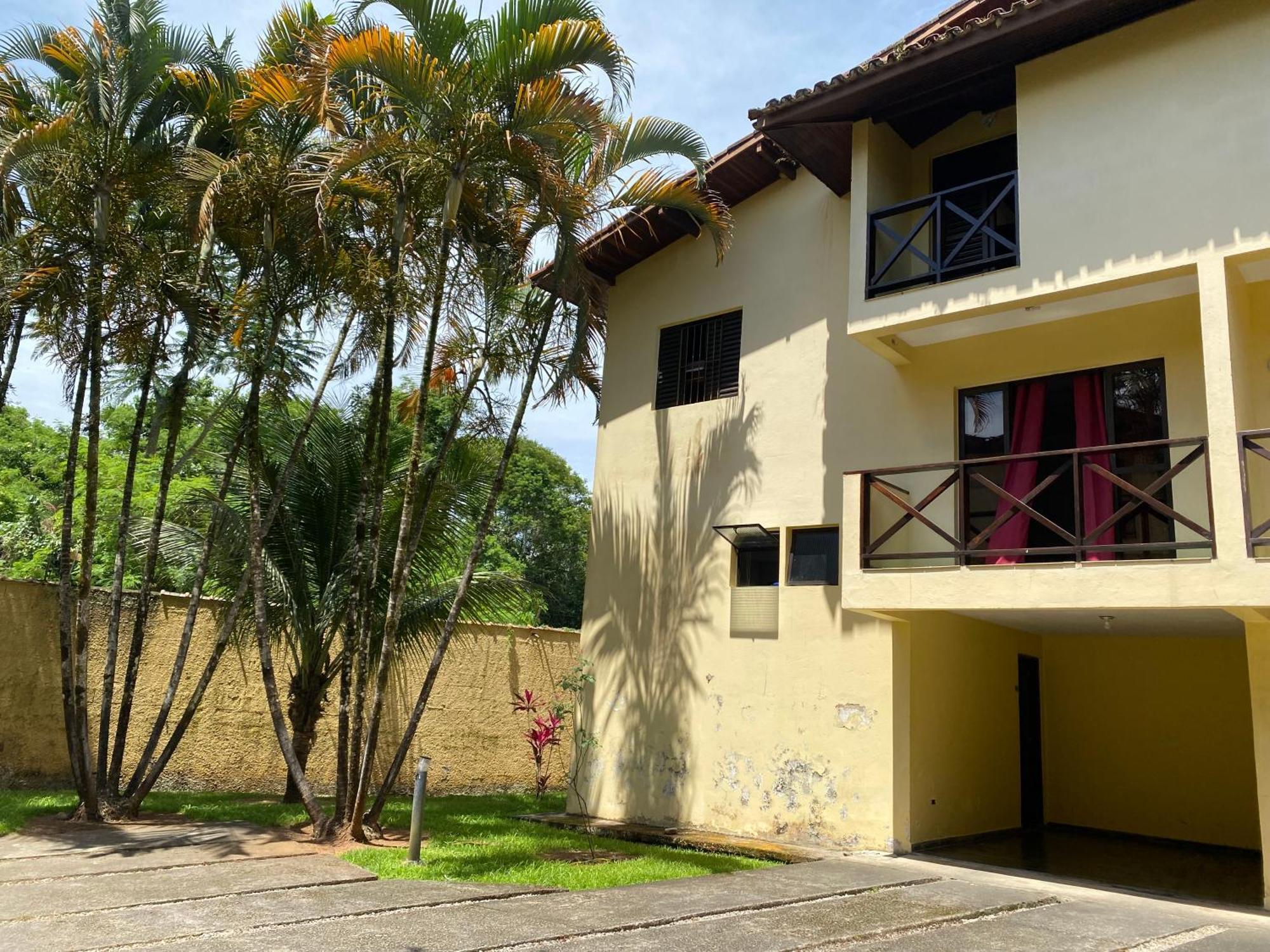 Triplex Piscina Churrasqueira Lava E Seca Wi-Fi E 2 Tvs Em Condominio Com 90M2 No Centro De Ubatuba Exterior photo
