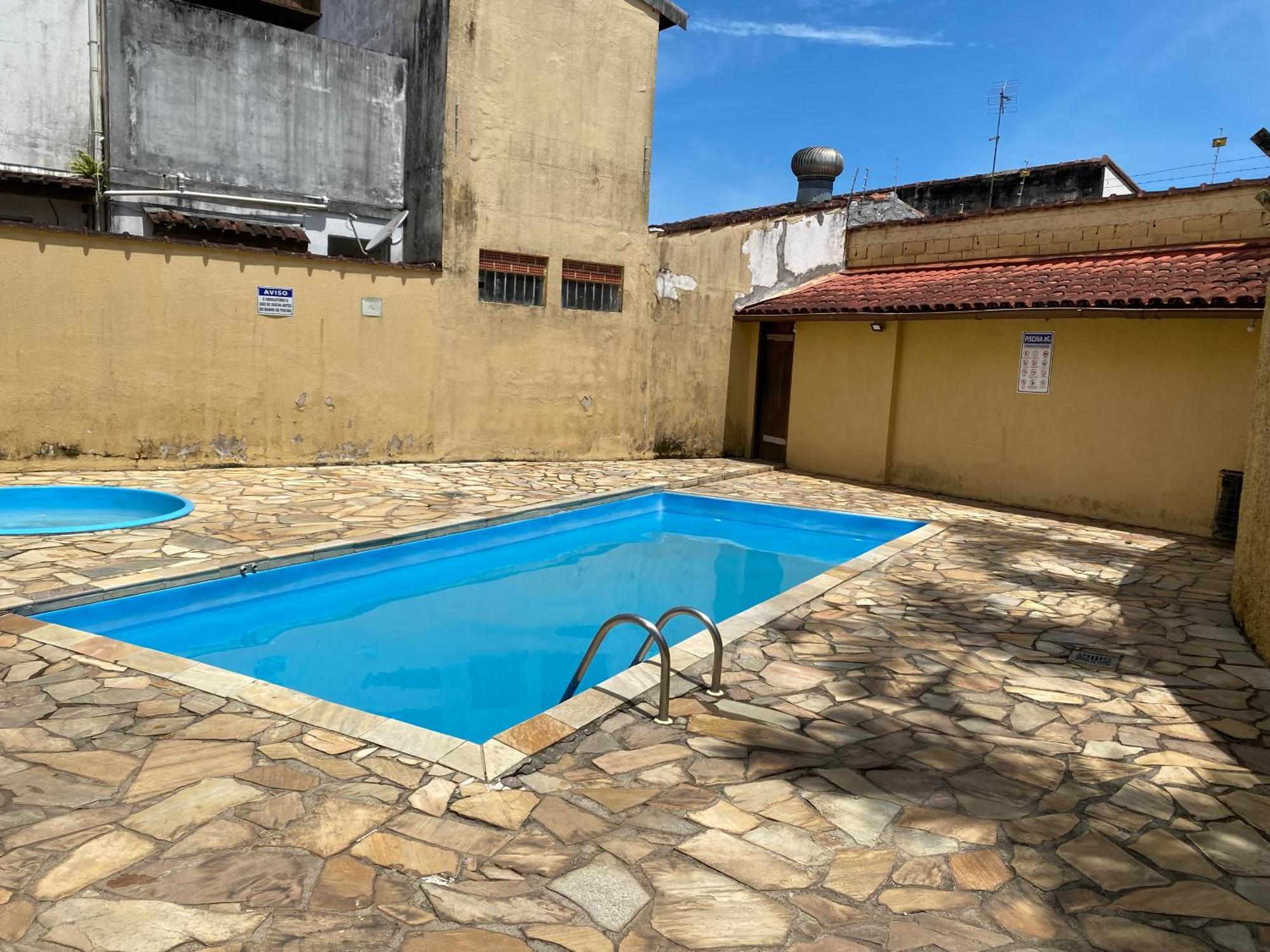 Triplex Piscina Churrasqueira Lava E Seca Wi-Fi E 2 Tvs Em Condominio Com 90M2 No Centro De Ubatuba Exterior photo